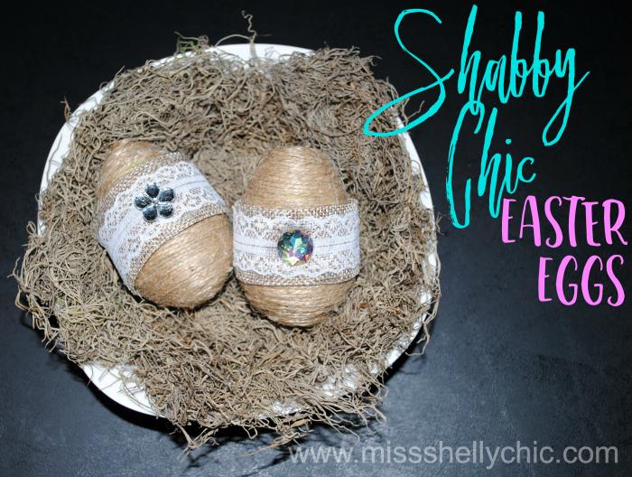 Shabby Chic Easter Eggs