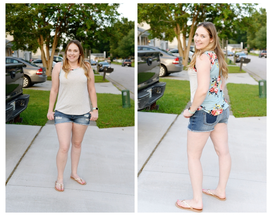 Daisha Floral Back Knit Top﻿