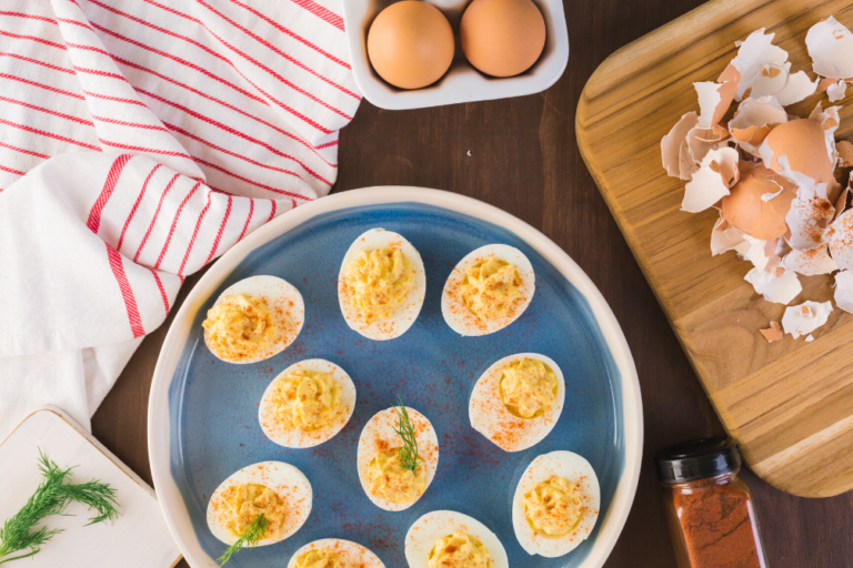 deviled eggs