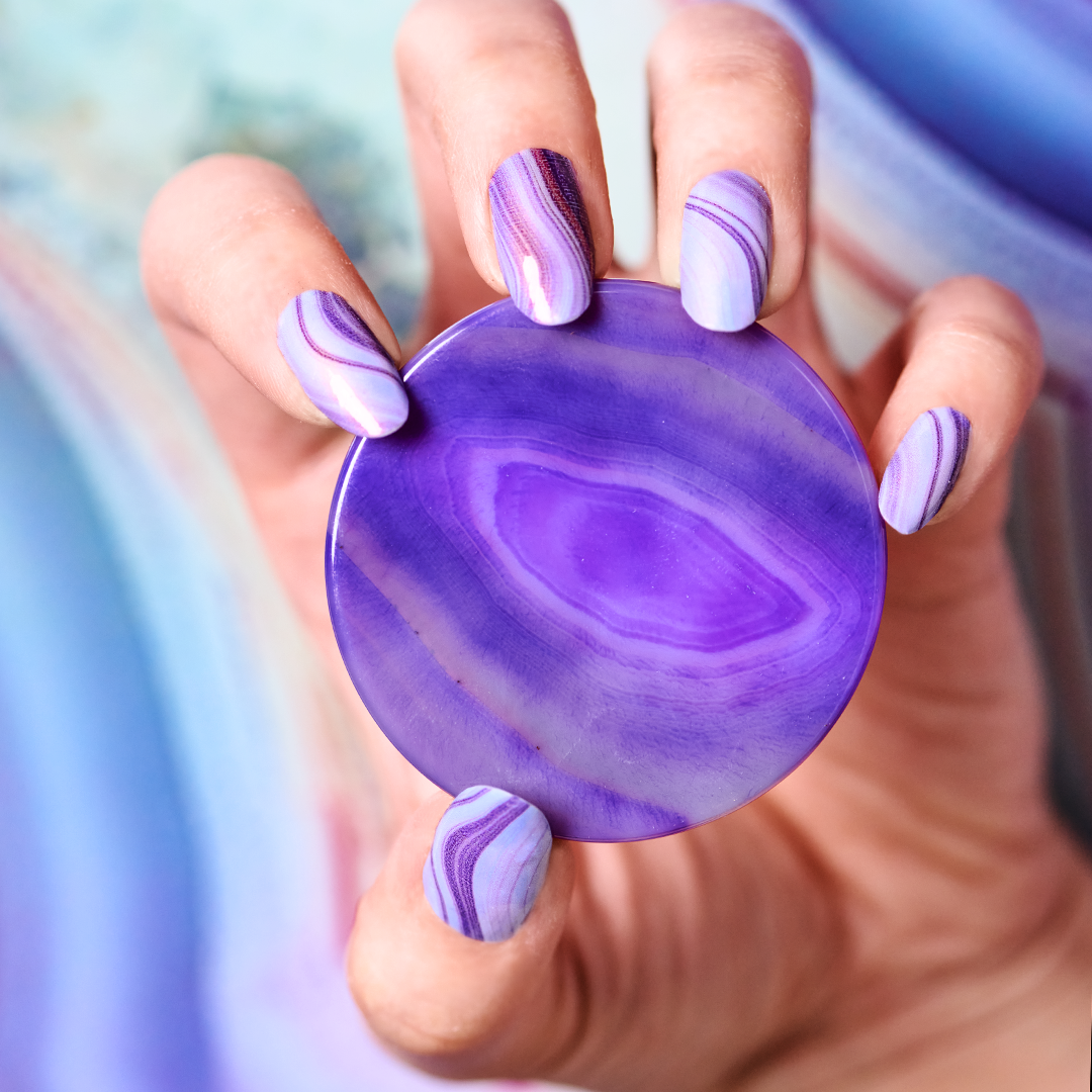 Ultraviolet Agate