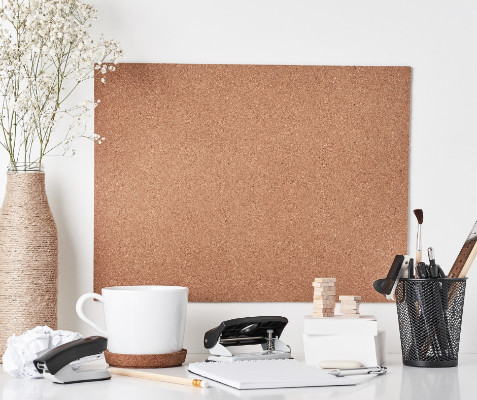 Home Office Bulletin Board
