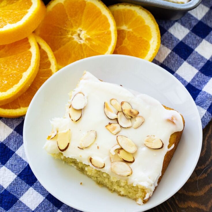 Image for Orange Almond Sheet Cake